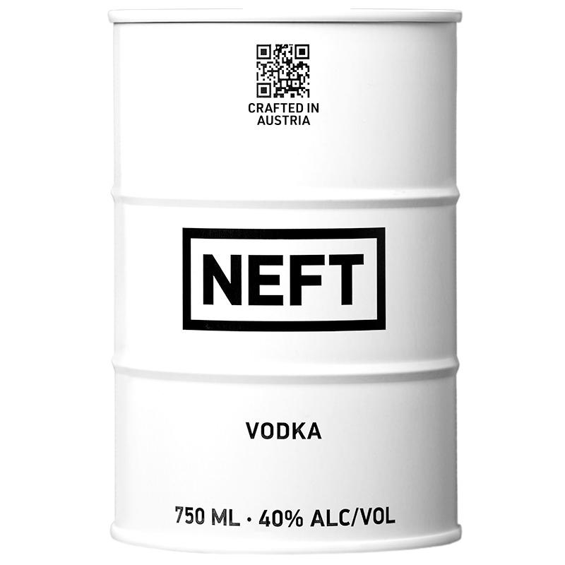 Neft Vodka White Barrel 750ml